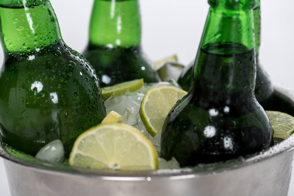 Can You Recycle Beer Bottles with Lime in Them? 1 Can I put a beer bottle with the lime in it in my recycling bin